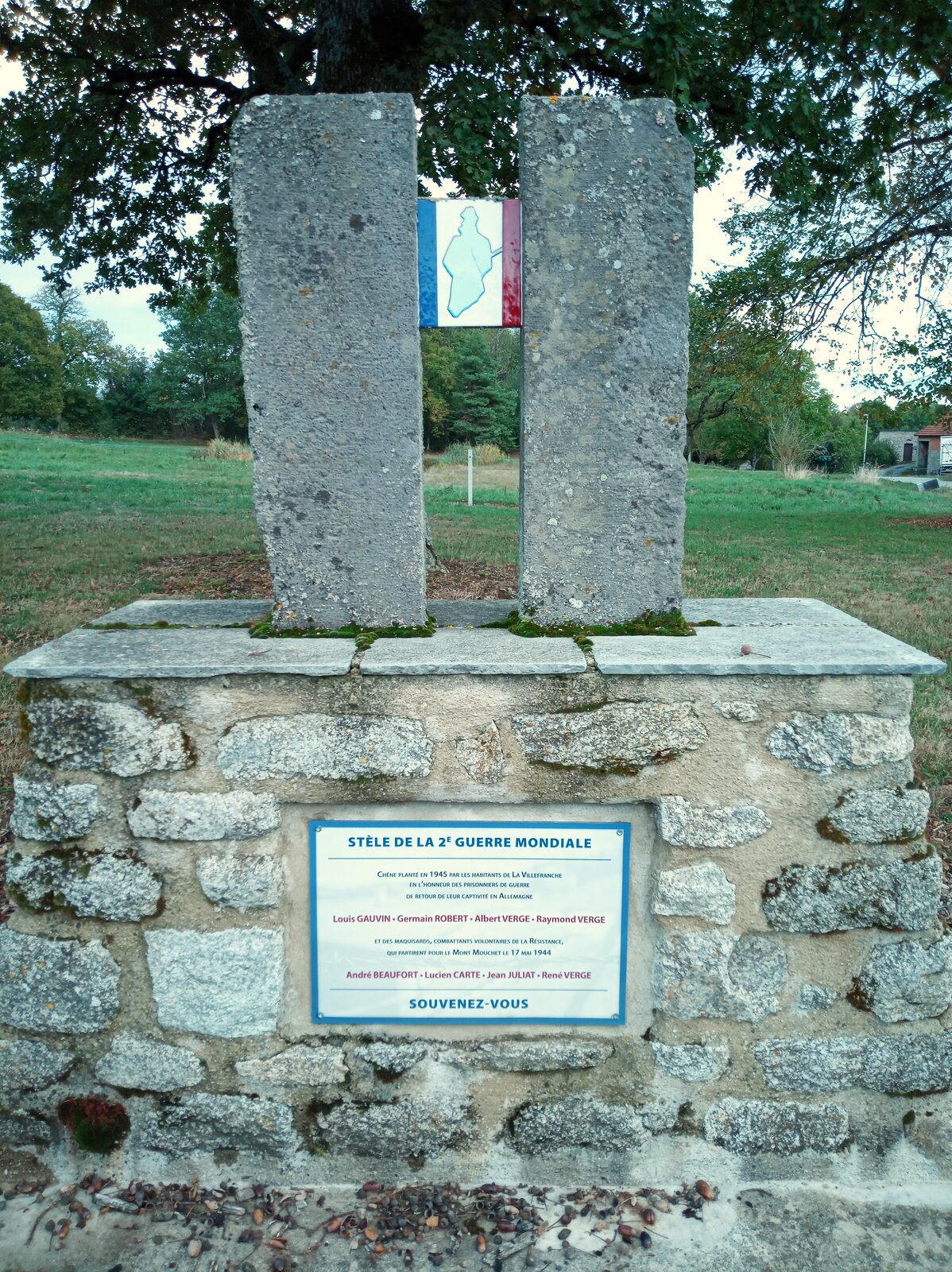 La stèle de la Villefranche